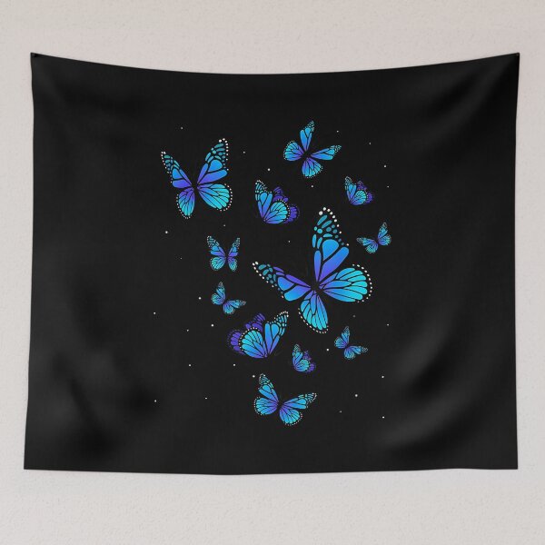 Item preview, Blue Butterfly Art Garden Beautiful Butterflies designed and sold by Goleon12.