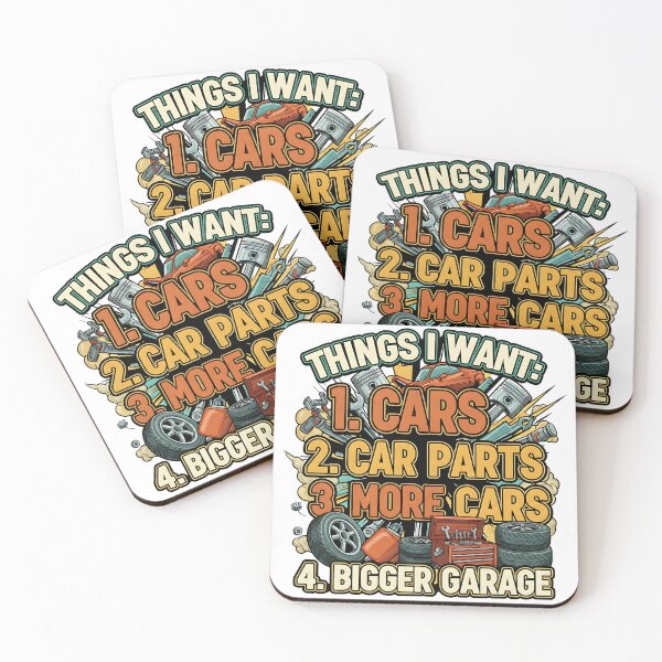 Item preview, retro things i want car guy garage humor designed and sold by ArtDesignTp.
