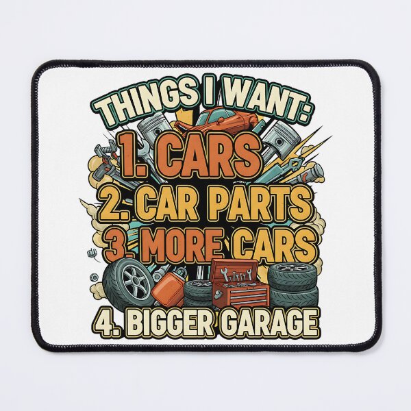 Item preview, retro things i want car guy garage humor designed and sold by ArtDesignTp.