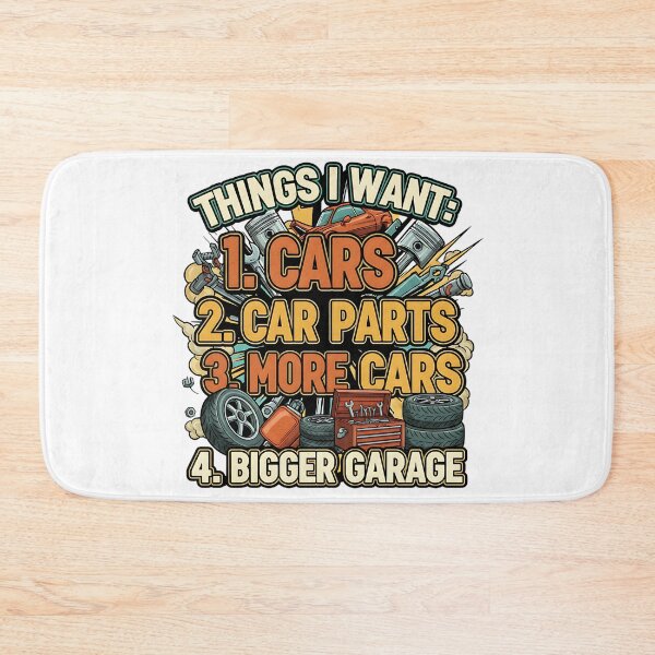 Item preview, retro things i want car guy garage humor designed and sold by ArtDesignTp.