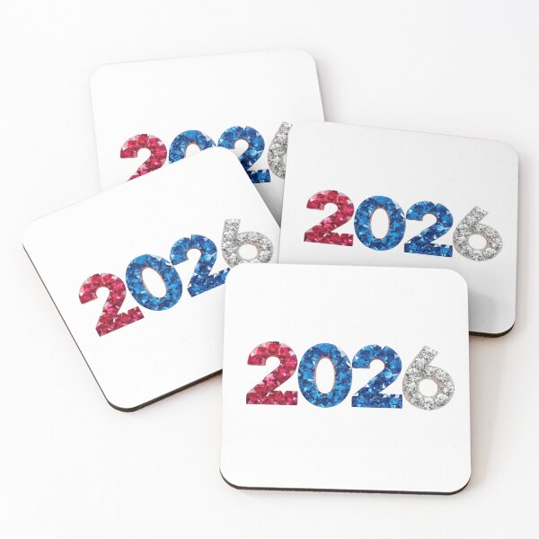Item preview, ✨2026 Sparkle Jewel Year ✨#2026 #tricolor #blue #white #red #gift designed and sold by Fanybany.