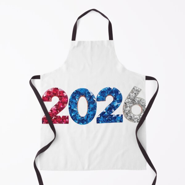 Item preview, ✨2026 Sparkle Jewel Year ✨#2026 #tricolor #blue #white #red #gift designed and sold by Fanybany.
