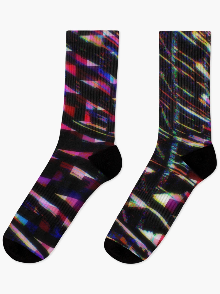 Thumbnail 1 of 5, Socks, Triangles Of Abstract Wizardry designed and sold by Andy Rhodes Art.