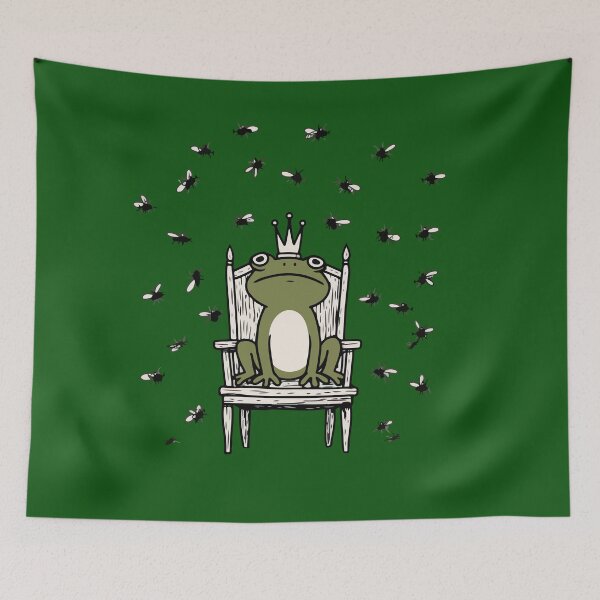 Item preview, The Frog King designed and sold by Soft Mayhem Studio.