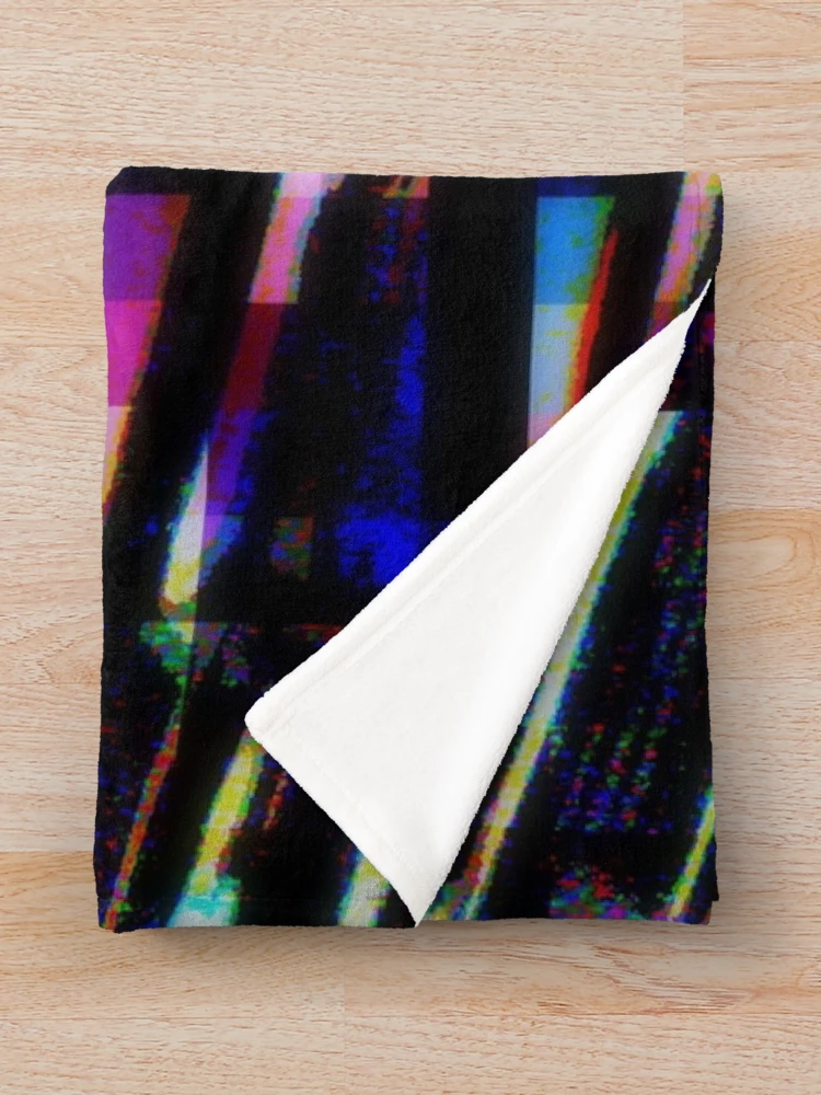 Thumbnail 3 of 6, Throw Blanket, Triangles Of Abstract Wizardry designed and sold by Andy Rhodes Art.