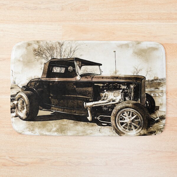 Item preview, 1932 Ford Hot Rod Classic Deuce Coupe Vintage Style designed and sold by Moriarty's Digital Visions.