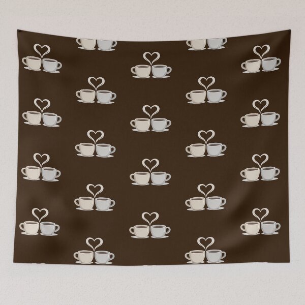 Item preview, Coffee Love – Heart Steam Valentine’s Design designed and sold by Dogandesighn.