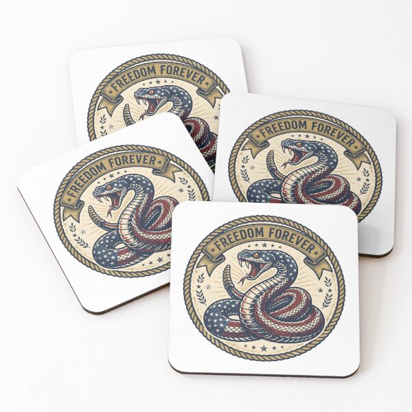 Item preview, Freedom Forever Snake Shirt – Patriotic American Snake Design - 1776 designed and sold by relso.