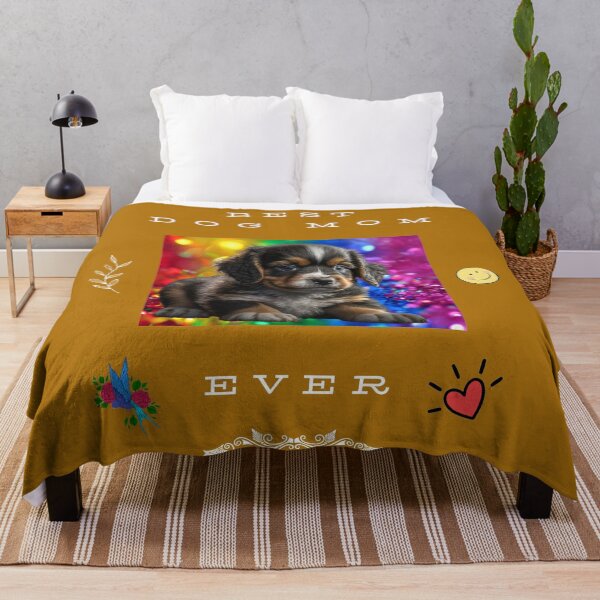 Item preview, Best Dog Mom Ever – Cute German Shepherd Puppy Dog Mom Design designed and sold by InkWaveX.