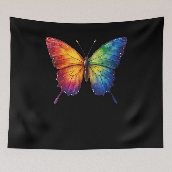 Item preview, Butterfly Colorful Rainbow Graphic designed and sold by Goleon12.