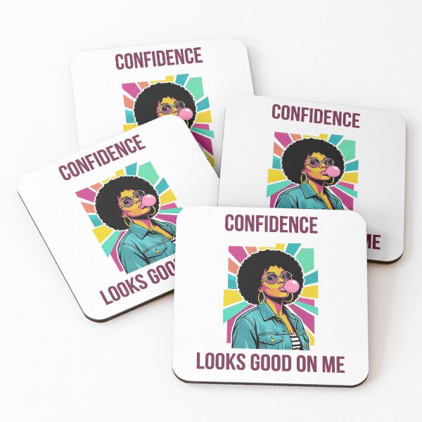 Item preview, Confident Black Woman Pop Art Girl Boss Energy designed and sold by justgirlietingz.