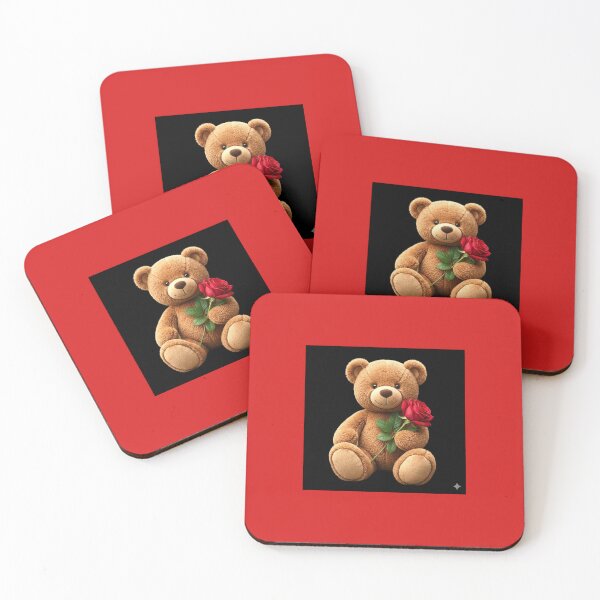 Item preview, Teddy bear with love designed and sold by LittleSmileArt.