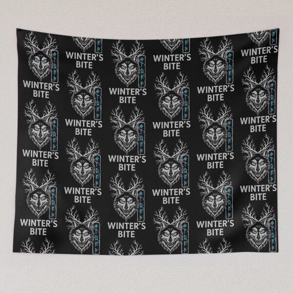 Item preview, Winter’s Wolf – Norse Rune Fantasy Design designed and sold by Dogandesighn.
