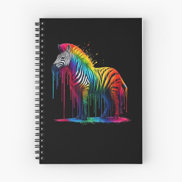 Item preview, Zebra Rainbow Painted Dripping Zebra Lovers Cute Zoo Animal designed and sold by Goleon12.