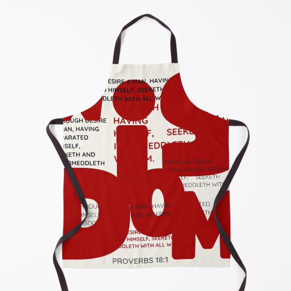 Item preview, Proverbs 18:1 designed and sold by Undonemadenew.