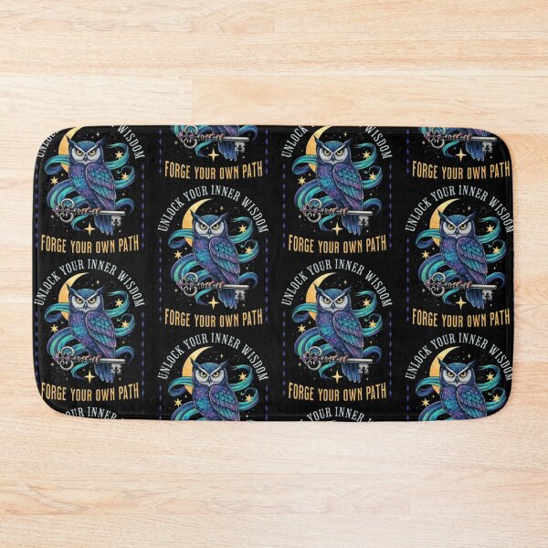 Item preview, Unlock Your Inner Wisdom – Mystic Owl & Key Design designed and sold by Dogandesighn.