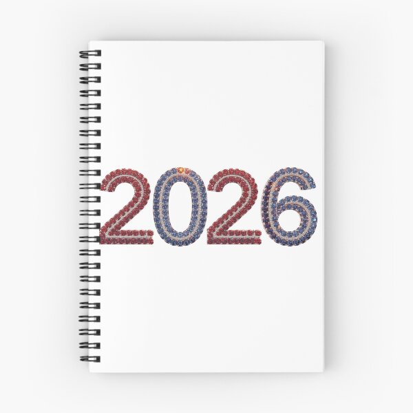 Item preview, ✨2026 Sparkle Jewel Year ✨#2026 #tricolor #blue #white #red #gift designed and sold by Fanybany.