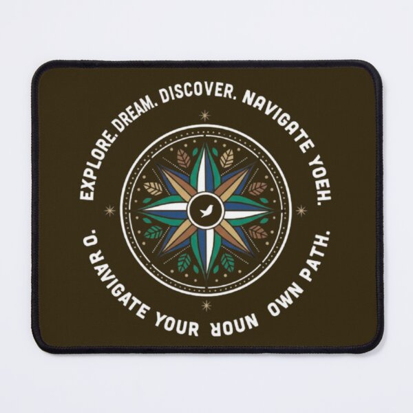 Item preview, Navigate Your Path – Artistic Compass Design designed and sold by Dogandesighn.