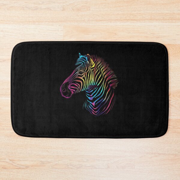 Item preview, Zebra Colorful African Animal Zoo Keeper Zebra Lover designed and sold by Goleon12.