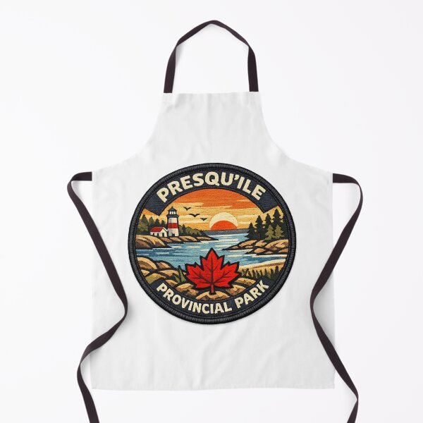 Item preview, Presqu’ile Provincial Park Vintage Patch designed and sold by CompassLake.