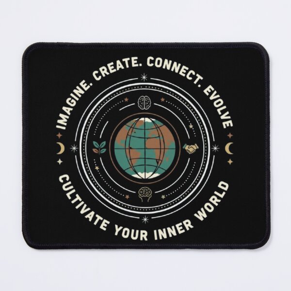 Item preview, Cultivate Your Inner World – Mindful Globe Design designed and sold by Dogandesighn.