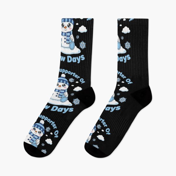 Item preview, proud supporter of snow days teacher humor design designed and sold by ArtDesignTp.