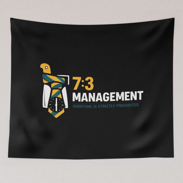 Item preview, 7:3 Management Corporate Overtime Policy Desk designed and sold by agearb.