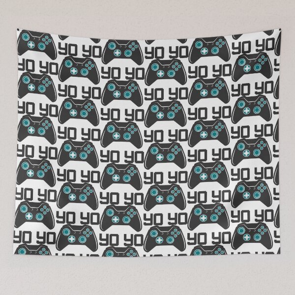 Item preview, Yo Yo Control Gamer Funny Quote - Urban Video Game Controller Art designed and sold by FuzionRaptor.