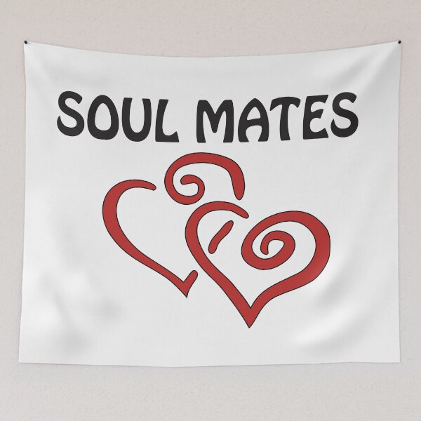 Item preview, Soul Mates Romantic Love Hearts Design designed and sold by Moriarty's Digital Visions.