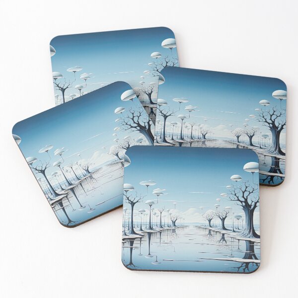Item preview, Silence of the Azure Tundra designed and sold by bloorose.