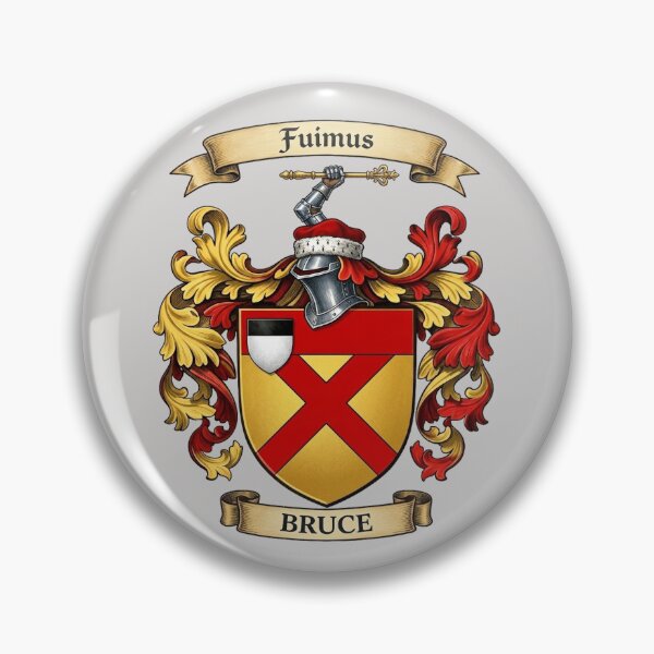 Item preview, The Bruce Family Coat of Arms designed and sold by BagTown Clans.