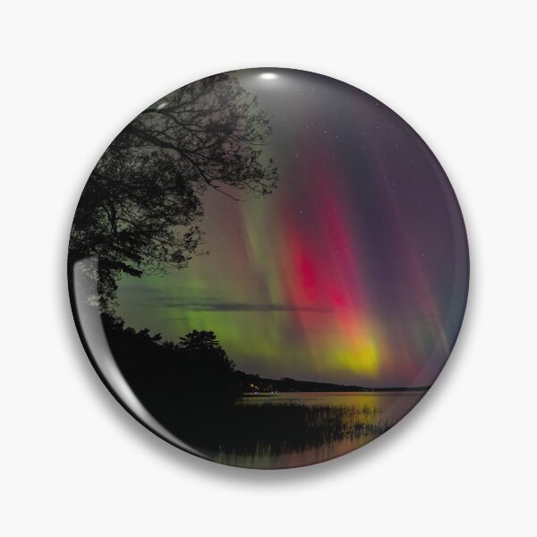 Item preview, Northern Lights glowing over the Ottawa river designed and sold by James Cumming.