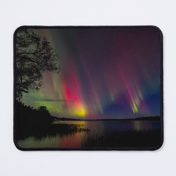 Item preview, Northern Lights glowing over the Ottawa river designed and sold by James Cumming.