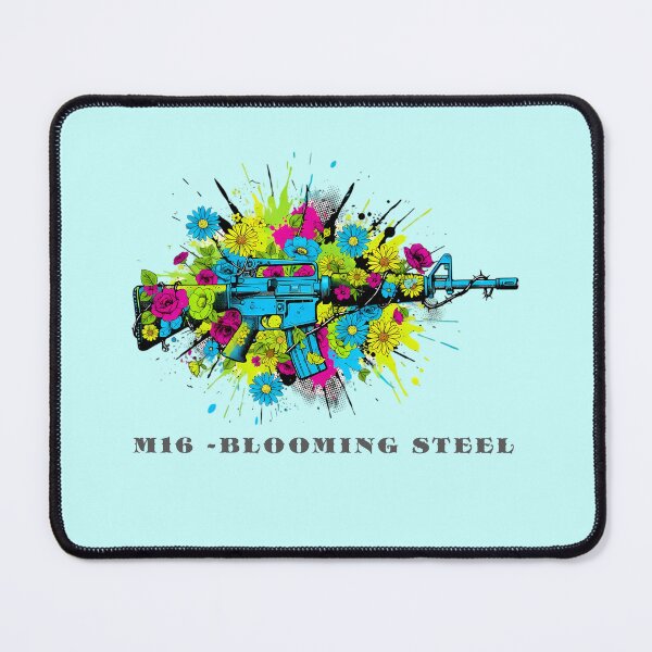 Item preview, M16 Blooming Steel - Neon Pop Art Weapon designed and sold by Valeriia_Isaieva.