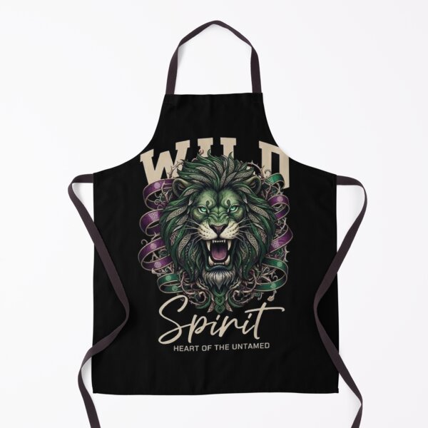 Item preview, Wild Spirit – Heart of the Untamed Lion Design designed and sold by Dogandesighn.
