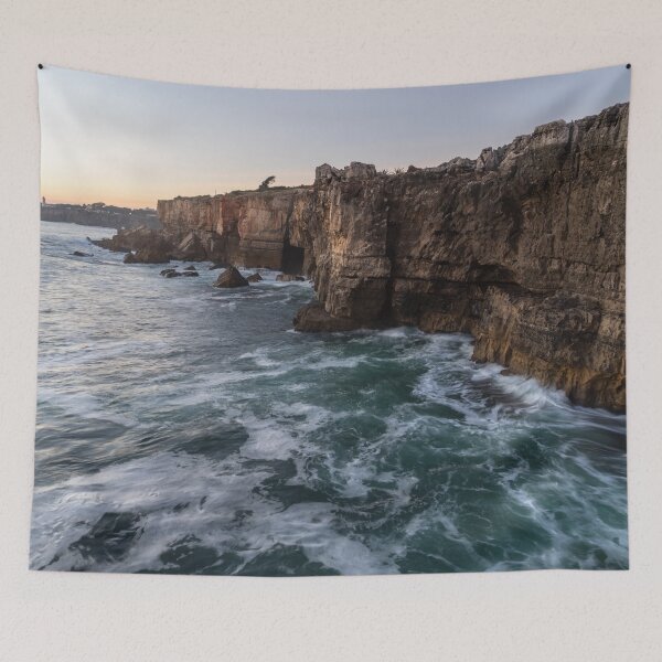 Item preview, Muscular Ocean - the Atlantic at Cascais Greater Lisbon Portugal designed and sold by Georgia Mizuleva.