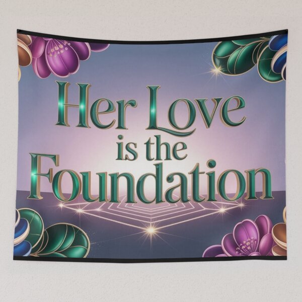 Item preview, Her Love Is the Foundation – Emotional Mother’s Day Gift designed and sold by YourTrendyTees.
