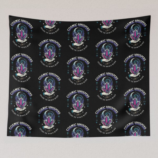 Item preview, Cosmic Whispers – Crystal Galaxy Design designed and sold by Dogandesighn.