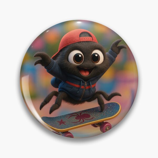 Item preview, Skater Redback Spider designed and sold by Sillytoe.