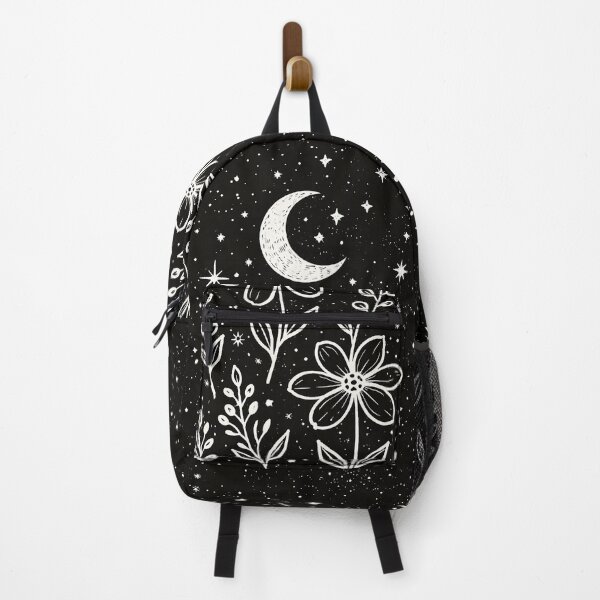 Item preview, Celestial Moon and Stars Floral – Night Sky Botanical Design designed and sold by art2print.