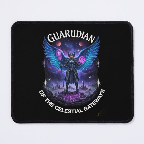 Item preview, Guardian of the Celestial Gateways – Fantasy Warrior Design designed and sold by Dogandesighn.