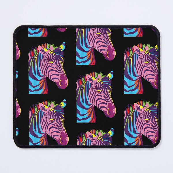 Item preview, Colorful Zebra Head - Wildlife Biologist Zookeeper Zoologist designed and sold by Goleon12.