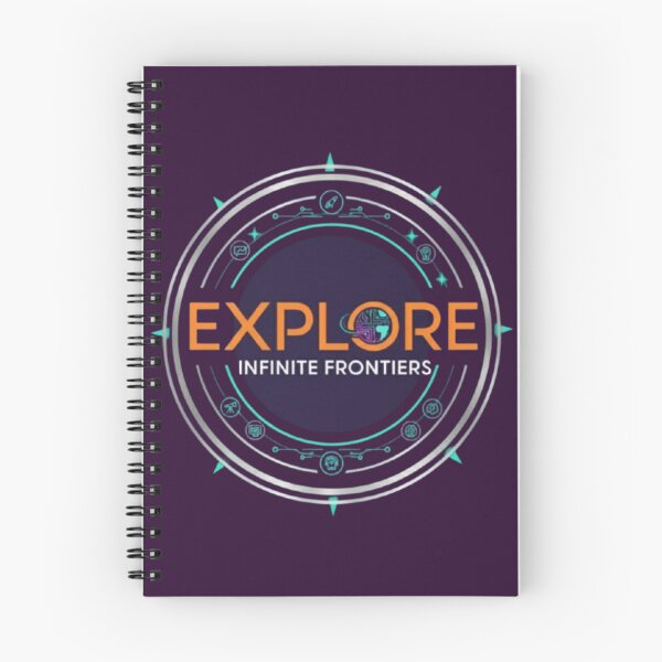Item preview, EXPLORE – Infinite Frontiers Tech Emblem designed and sold by Dogandesighn.