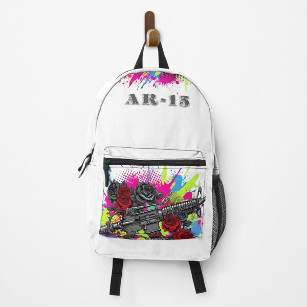 Item preview, AR-15 Neon Punk - Street Art Weapon designed and sold by Valeriia_Isaieva.