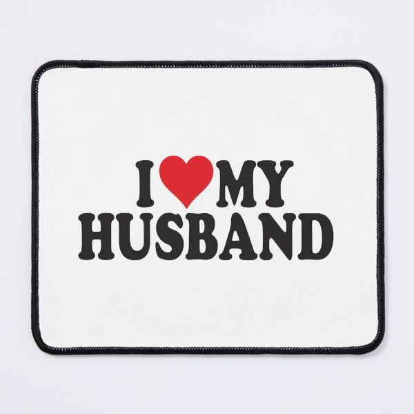 Item preview, I Love My Husband Romantic Heart Love Quote designed and sold by Moriarty's Digital Visions.