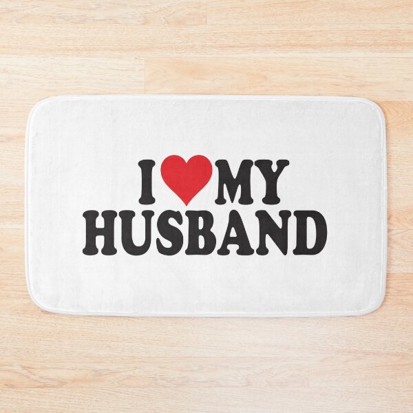 Item preview, I Love My Husband Romantic Heart Love Quote designed and sold by Moriarty's Digital Visions.