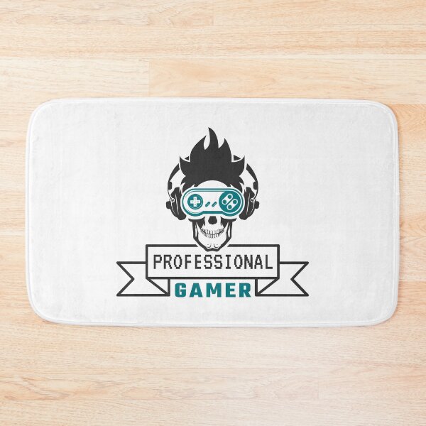 Item preview, Professional Gamer Skull Funny Gaming Quote - Edgy Video Game Pro Art designed and sold by FuzionRaptor.
