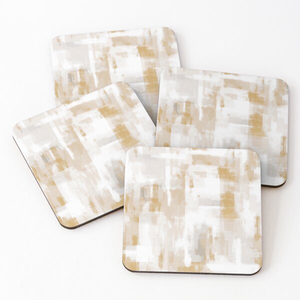 Item preview, Abstract Beige Amber White designed and sold by TheBohemianLark.
