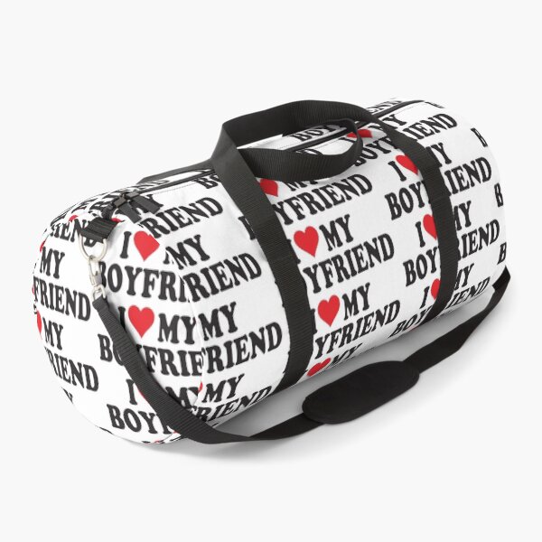 Item preview, I Love My Boyfriend Romantic Heart Love Quote designed and sold by Moriarty's Digital Visions.