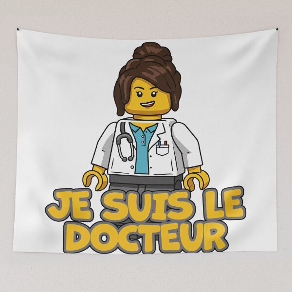 Item preview, "Je Suis Le Docteur", in French for "I'm the Doctor" designed and sold by Tecno-Art-Land.